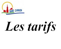 tarifs