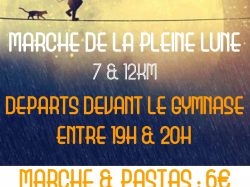 affiche marche lune st cyp runners 2018