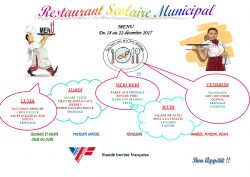 menu du 18 au 22