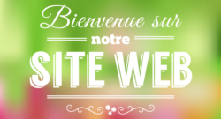 bienvenue site web