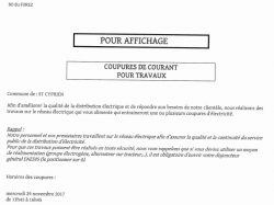 coupure