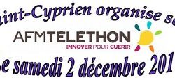 Saint-Cyprien organise son Téléthon 2017 le 2 décembre