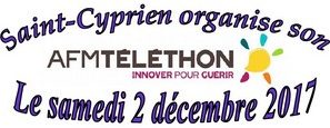 Saint-Cyprien organise son Téléthon 2017 le 2 décembre