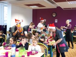 Repas de Noël à l’école