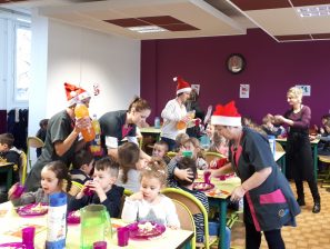 Repas de Noël à l’école