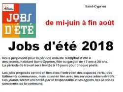 JOB ETE 2018