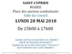 affiche diabete
