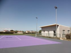 Rénovation des courts de tennis