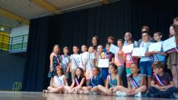 Remise des écharpes au CME