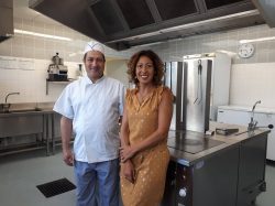 Présentation du nouveau cuisinier