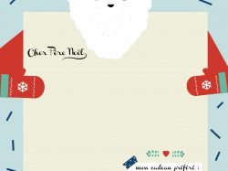 lettre pere noel