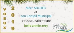 CARTE VOEUX 2019