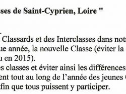 CLASSES ET CLASSARDS