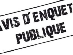 Avis d’enquête publique