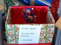boîte du père noël