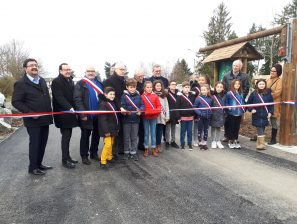 Inauguration de l’aire de covoiturage