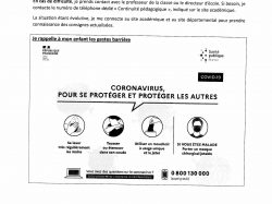 COVID 19 – continuité pédagogique -2