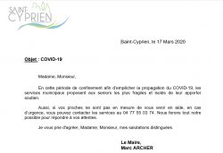 courrier senior mairie