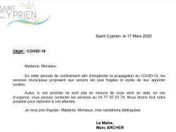 courrier senior mairie