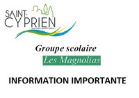 [Coronavirus – COVID-19] / ECOLES : INFORMATION IMPORTANTE de l’équipe enseignante