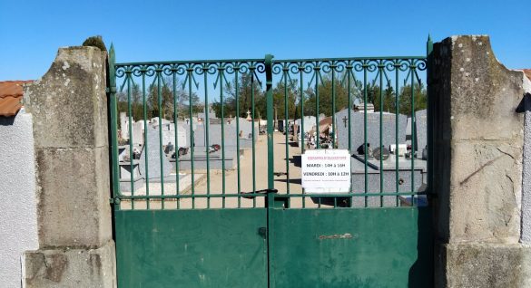 RAPPEL CONSIGNES CIMETIERE
