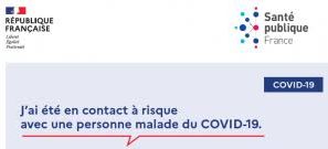 J’ai été en contact à risque avec une personne malade du COVID-19 : Consignes