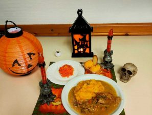 Halloween au restaurant scolaire