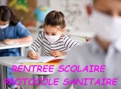 [RENTRÉE SCOLAIRE] PROTOCOLE SANITAIRE du 2 NOVEMBRE 2020 et justificatif de déplacement scolaire
