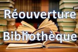 image réouverture biblio