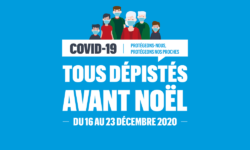 Message de la Région Auvergne-Rhône Alpes \\ : COVID 19 : TOUS DEPISTES AVANT NOEL