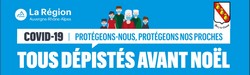 Campagne Régionale de dépistage COVID à SURY LE COMTAL « Tous dépistés avant Noël »