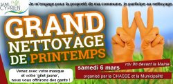 affiche nettoyage 2021