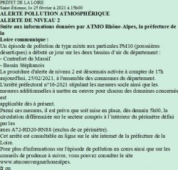 message alerte