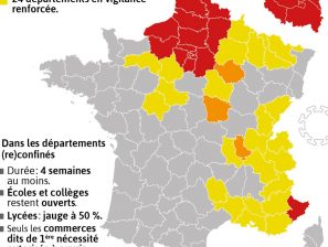 Le département de la LOIRE en vigilance renforcée