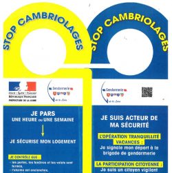 stop cambriolages