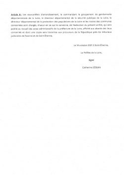 arrêté signé allègement port masque -page 3