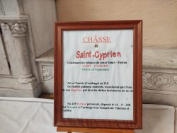 Histoire St Cyprien église Reliques St Cyprien (4)