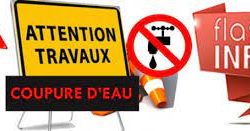 coupure eau