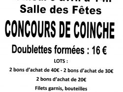 concours coinche ST CYP LOISIRS DETENTE AVRIL 2022