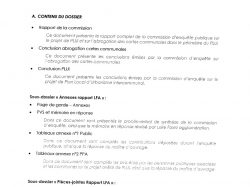 liste pièces rapport commission enquête publique PLUi