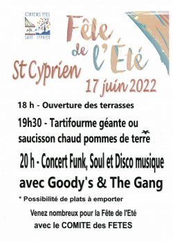 flyer Fête de l'Eté 17-06-2022