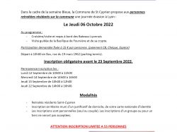 AFFICHE semaine bleue 2022