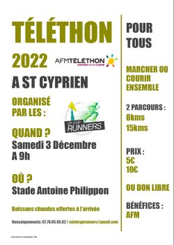 Affiche téléthon 2022 bis