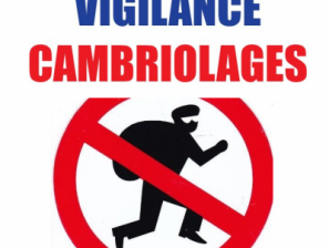 Vigilance cambriolage !