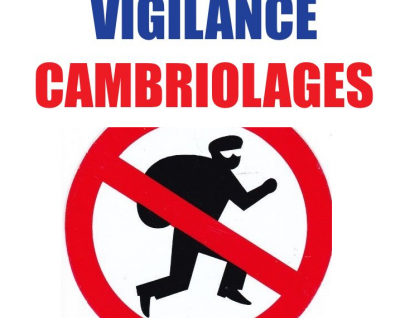 Vigilance cambriolage !