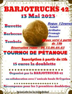 CONCOURS PETANQUE 13-05-2023