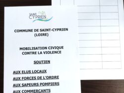Pétition pour une « Mobilisation civique contre la violence »