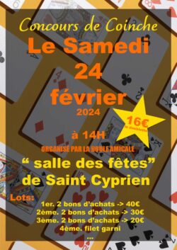affiche coinche 24-02-2024