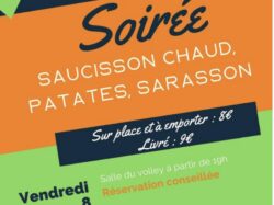 Soirée saucisson chaud 2023