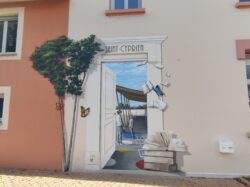 Fresque murale en trompe l’oeil